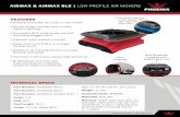 AIRMAX & AIRMAX BLE | LOW-PROFILE AIR MOVERS