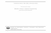 Master’s Thesis in Network Engineering