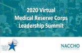 2020 Virtual Medical Reserve Corps Leadership Summit