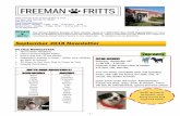 Freeman-Fritts Newsletter - September 2018