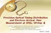 Precision Optical Timing Distribution and Electron Arrival ...