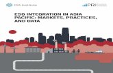 ESG INTEGRATION IN ASIA PACIFIC: MARKETS, PRACTICES, AND …