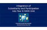 KMcCIntegration of Subsidiarity and Participation into ...