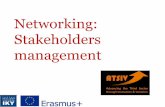 Networking: Stakeholders management - SEERC