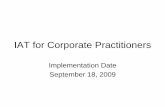 IAT for Corporate Practitioners - NACHA