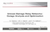 Unicast Barrage Relay Networks: Outage Analysis and ...