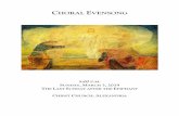 Choral Evensong - Historic Christ Church