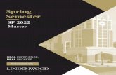 Spring Semester - SP 2022 - Master | Lindenwood University
