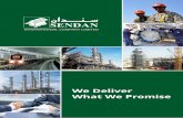 We Deliver What We Promise - sendan-specserve.com