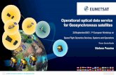 Operational optical data service for Geosynchronous satellites