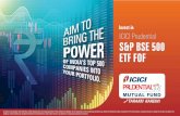 Presenting ICICI Prudential S&P BSE 500 ETF FOF