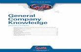 General Company Knowledge - Grote