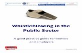 Whistleblowing in the Public Sector