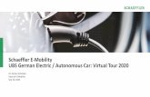 Schaeffler E-Mobility | UBS German Electric / Autonomous ...