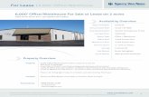 For Lease 6,000' Office/Warehouse