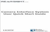 Camera Interface System User Quick Start Guide