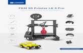 LONGER FDM 3D Printer LK 4 Pro OPEN SOURCE & ULTRA-QUIET ...