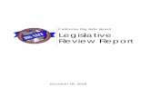 Dig Safe Board October 18, 2019 Legislative Review Report