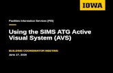 Using the SIMS ATG Active Visual System (AVS)