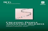 Creating People Advantage 2014-2015 - PARE