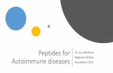 Peptides for Autoimmune diseases