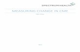 Measuring Change in cme