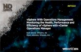 vSphere With Operations Management: Monitoring the Health ...