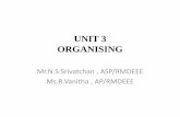 UNIT 3 ORGANISING - RMD Engineering College