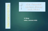 The Financial System, Money and Prices