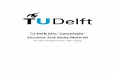 TU Delft MSc Spaceflight Entrance Test Study Material