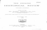 The English historical review