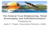 The Federal Trust Relationship, Tribal Sovereignty, and ...