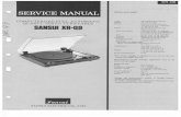 Sansui XR-Q9 Service Manual - AudioKarma Database