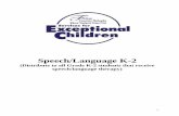 Speech/Language K-2 - fultonschools.org