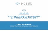 FOOD PROCESSING & PREPARATION