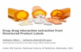 Drug-drug interaction extraction from Structured Product ...