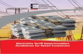 Electricity Tariff Determination Guidelines for Retail ...