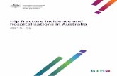 Hip fracture incidence and hospitalisations in Australia ...