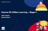 Kearns PS Offline Learning – Stage 3