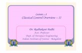 Lecture – 4 Classical Control Overview – II
