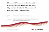 Board Finance & Audit Committee Meeting and Special SMUD ...