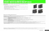 NX-series Position Interface Unit NX-EC0/ECS/PG0