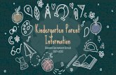 Information Kindergarten Parent