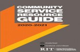 RESOURCE GUIDE - RIT