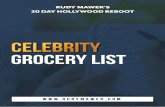 CELEBRITY GROCERY LIST - Amazon S3