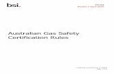 Australian Gas Safety Certification Rules