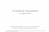 Control Systems 10ES43 - ATME College of Engineering, Mysuru