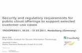Security and regulatory requirements for public cloud ...