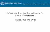 Infectious Disease Surveillance for Case Investigation ...