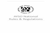 AYSO National Rules & Regulations